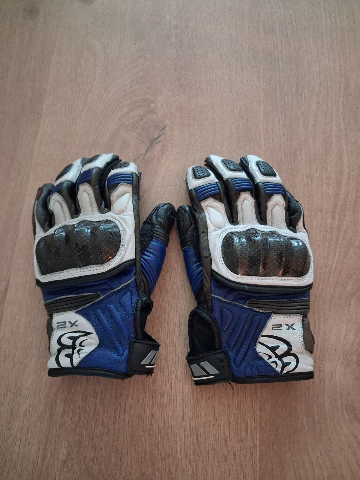 Berik leren motorhandschoenen, maat M (9.0), Motoren, Ophalen of Verzenden, Tweedehands, Handschoenen