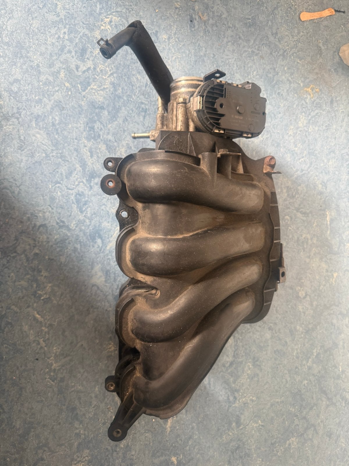 Gasklephuis + Inlaatspruitstuk 9590930008 - Volledig Functio, Ophalen of Verzenden, Gebruikt, Kia