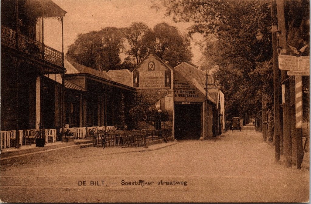 De Bilt - 11 ansichtkaarten soestdijker straatweg ..., Verzenden, 1960 tot 1980, Gelopen, Utrecht