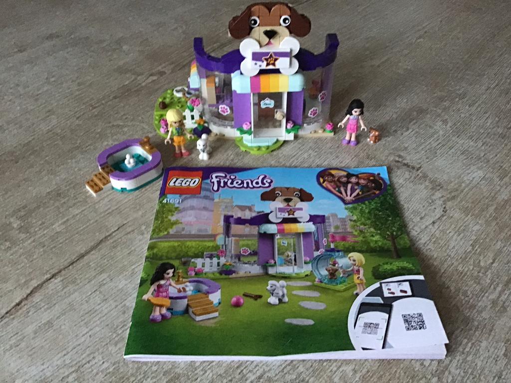 Lego friends Hondendagopvang 41691, Ophalen of Verzenden, Zo goed als nieuw