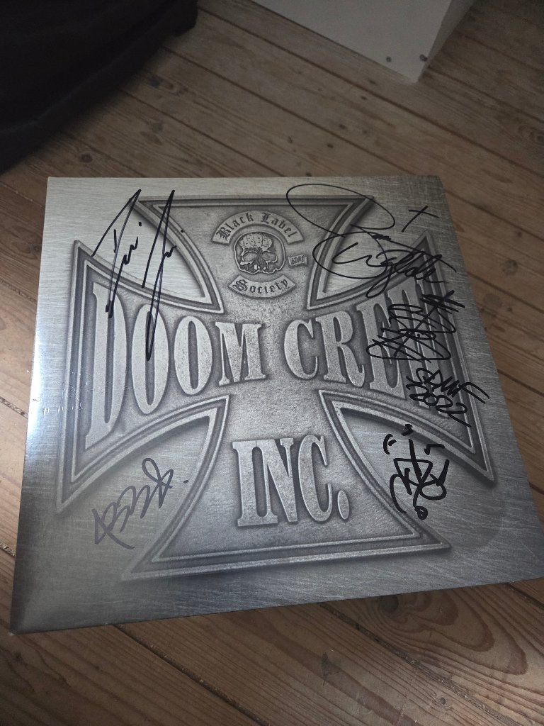 Black label society doom crew inc. LP gesigneerd, Verzamelen, Ophalen of Verzenden, Zo goed als nieuw, Cd of Plaat, Gesigneerd