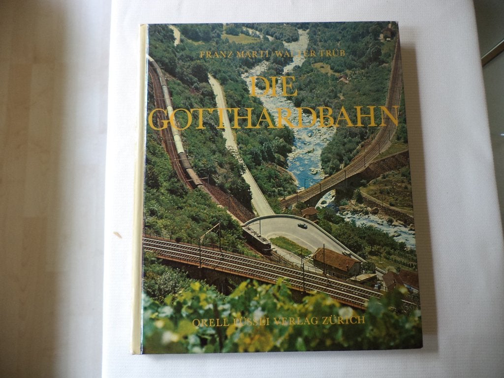 BOEK: Die GOTTHARDBAHN, treinen en spoorwegen in Zwitserland, Boeken, Reisgidsen, Europa, Ophalen of Verzenden, Reisgids of -boek