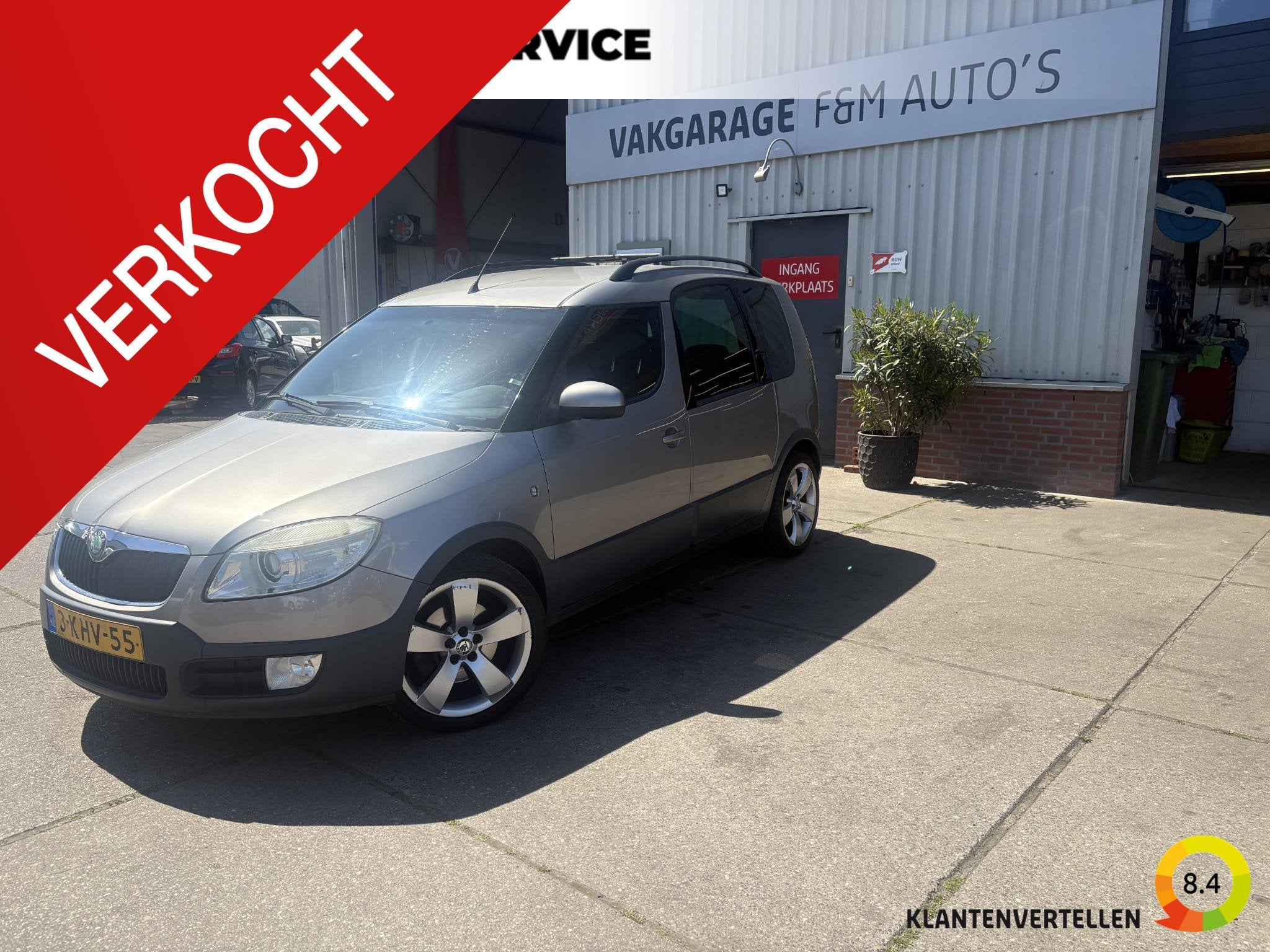 Skoda Roomster 1.6-16V Scout Clima, trekhaak, pdc achter, Auto's, Skoda, Voorwielaandrijving, Gebruikt, 4 cilinders, Roomster