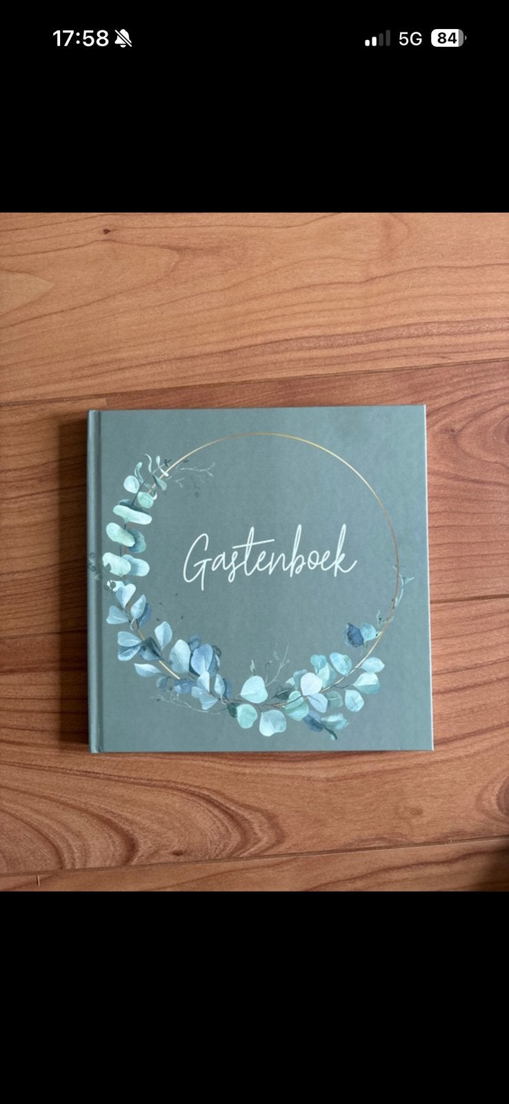 Gastenboek bruiloft nieuw, Ophalen of Verzenden, Nieuw