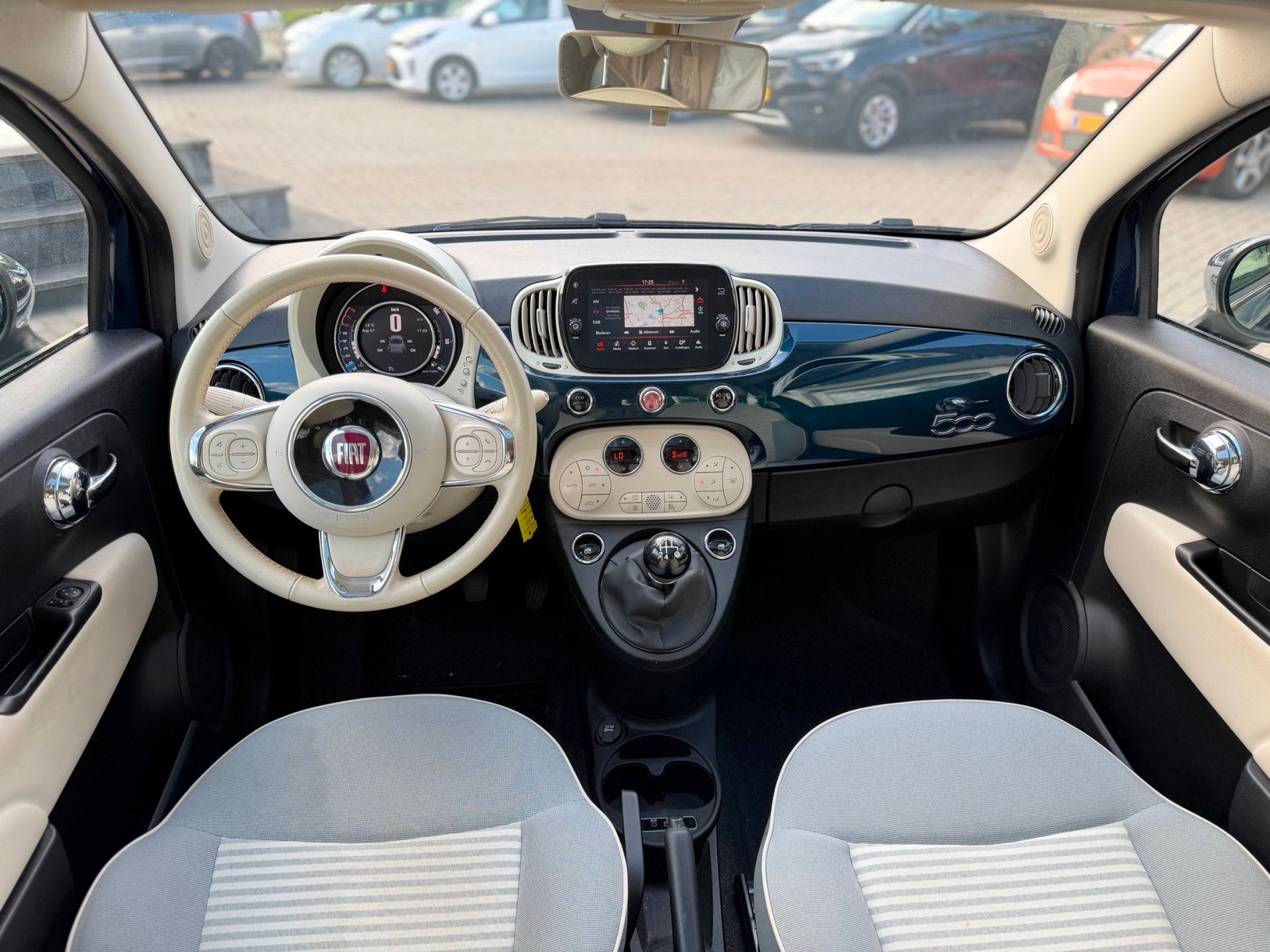 Fiat 500 0.9 TwinAir Turbo Collezione/ Carplay/ 1e Eigenaar/, Voorwielaandrijving, Stof, Gebruikt, 905 kg
