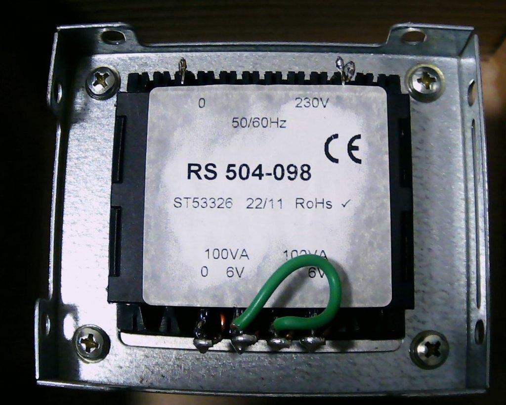 transformator 230 - 2x 6V (100VA), Ophalen of Verzenden, Nieuw, Overige typen