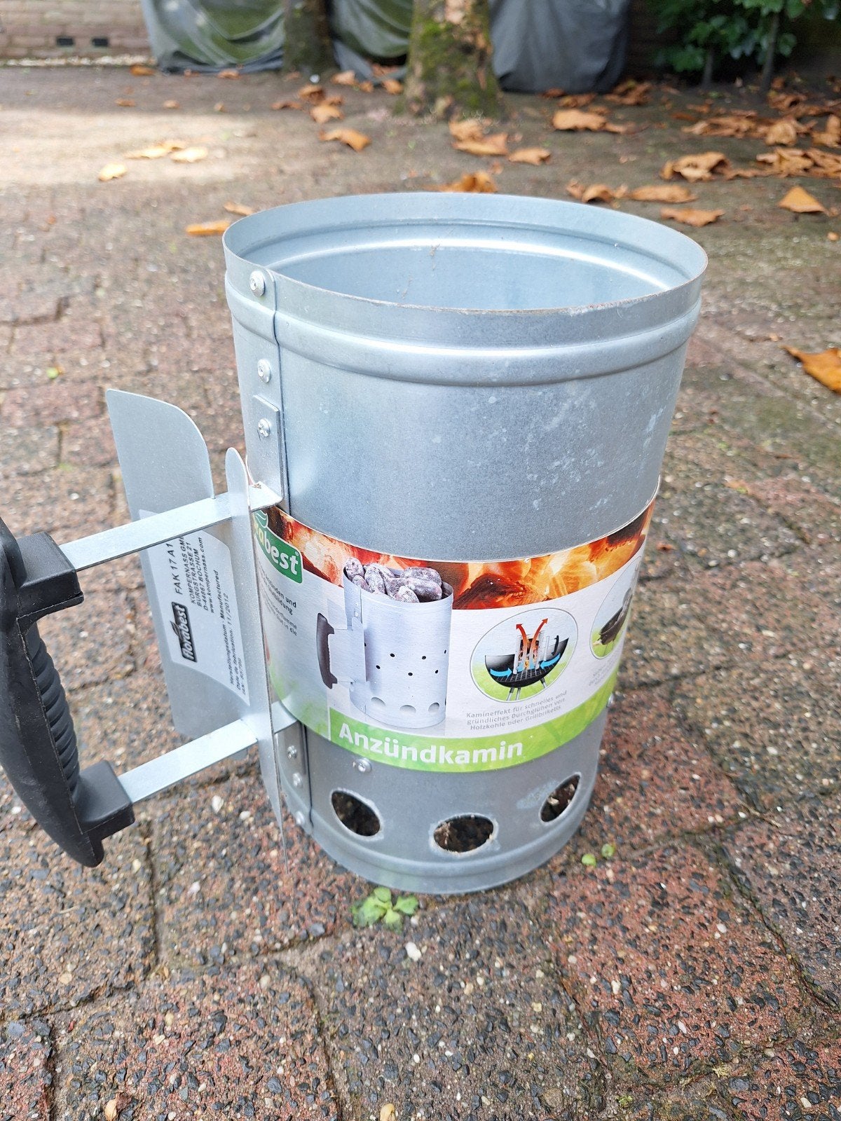 Florabest Anzündkamin - Houtskoolstarter, Ophalen, Zo goed als nieuw, Florabest