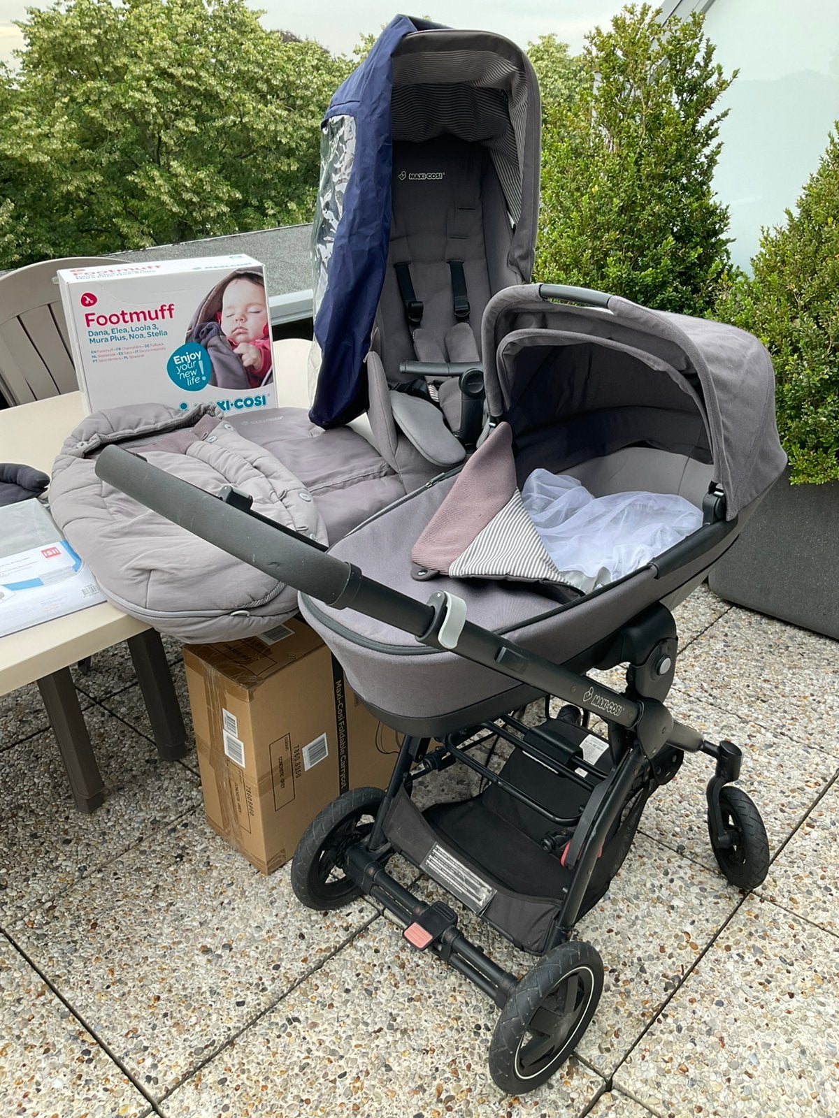 Volledige maxi cosi stella kinderwagen