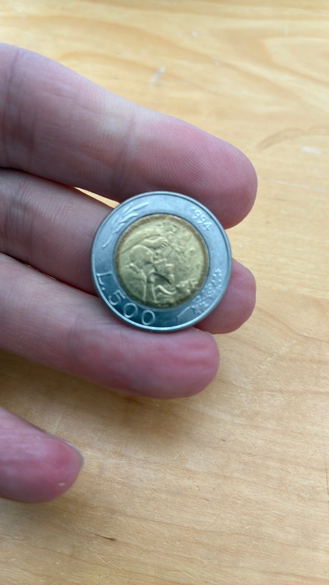 San Marino 500 lire 1994, Ophalen of Verzenden, Overige landen