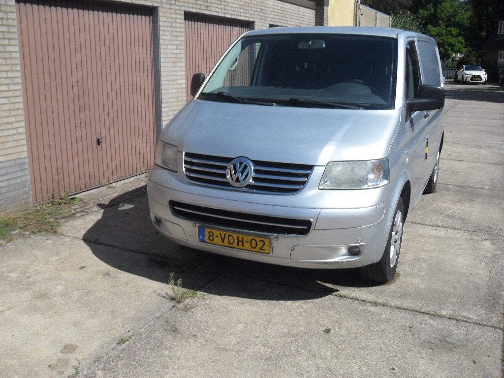 Volkswagen Transporter Bestel 1.9 D 75KW 2009, Auto's, Voorwielaandrijving, Zwart, 4 cilinders, Volkswagen