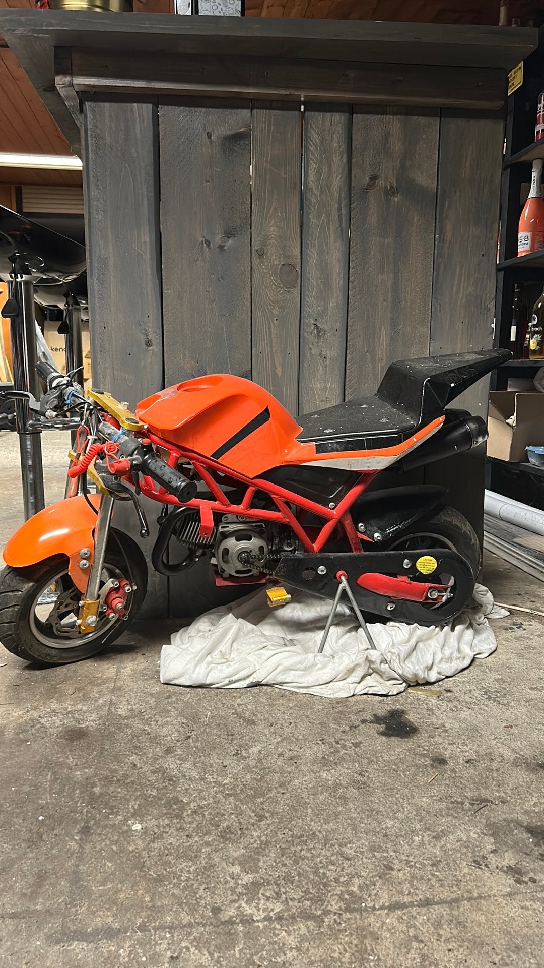 Mini Bike, Motoren, Ophalen, Gebruikt