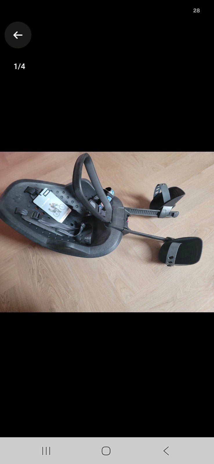 nieuw Thule Yepp Mini Windscreen - Voorzitje Windscherm, Ophalen, Nieuw, Voorzitje, Thule