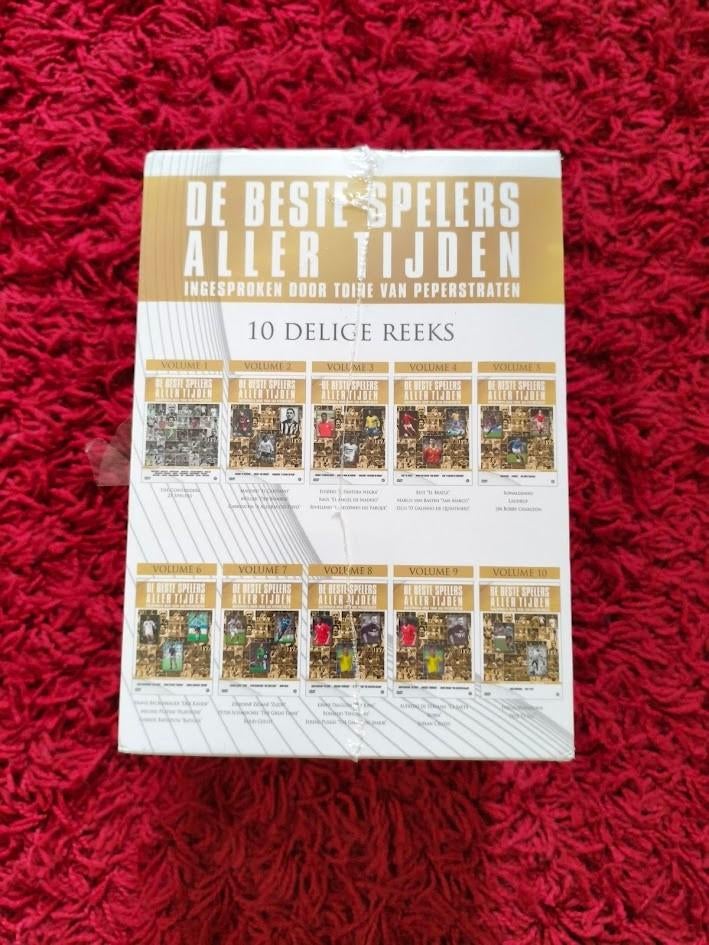 Nieuw in seal De beste spelers aller tijden DVD box, Cd's en Dvd's, Voetbal, Alle leeftijden, Boxset, Overige typen