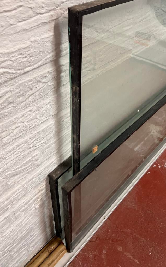 3 platen, veiligheidsglas., Ophalen, Minder dan 80 cm, 160 cm of meer, Zo goed als nieuw