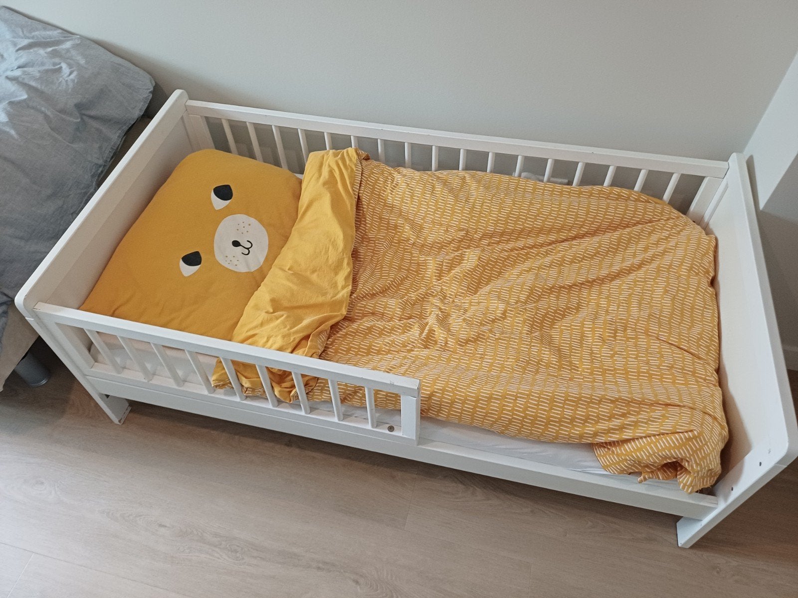petit amelie bed incl. matras en beddengoed, Kinderen en Baby's, Ophalen, Gebruikt, 70 tot 85 cm, 140 tot 160 cm