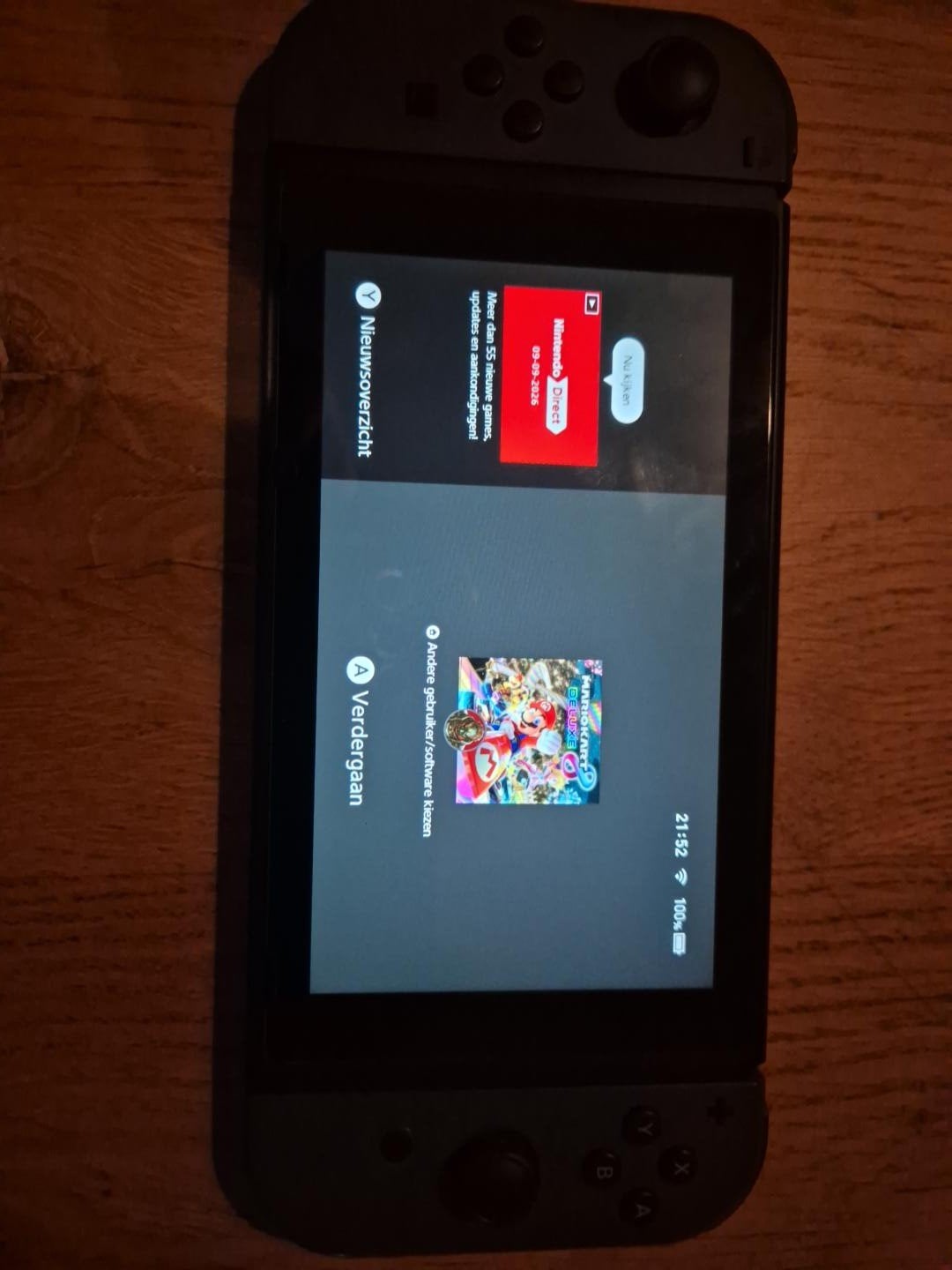 Nintendo Switch V1 (HAC-001) met veel accessoires, Spelcomputers en Games, Ophalen of Verzenden, Gebruikt, Met 2 controllers, Switch Original