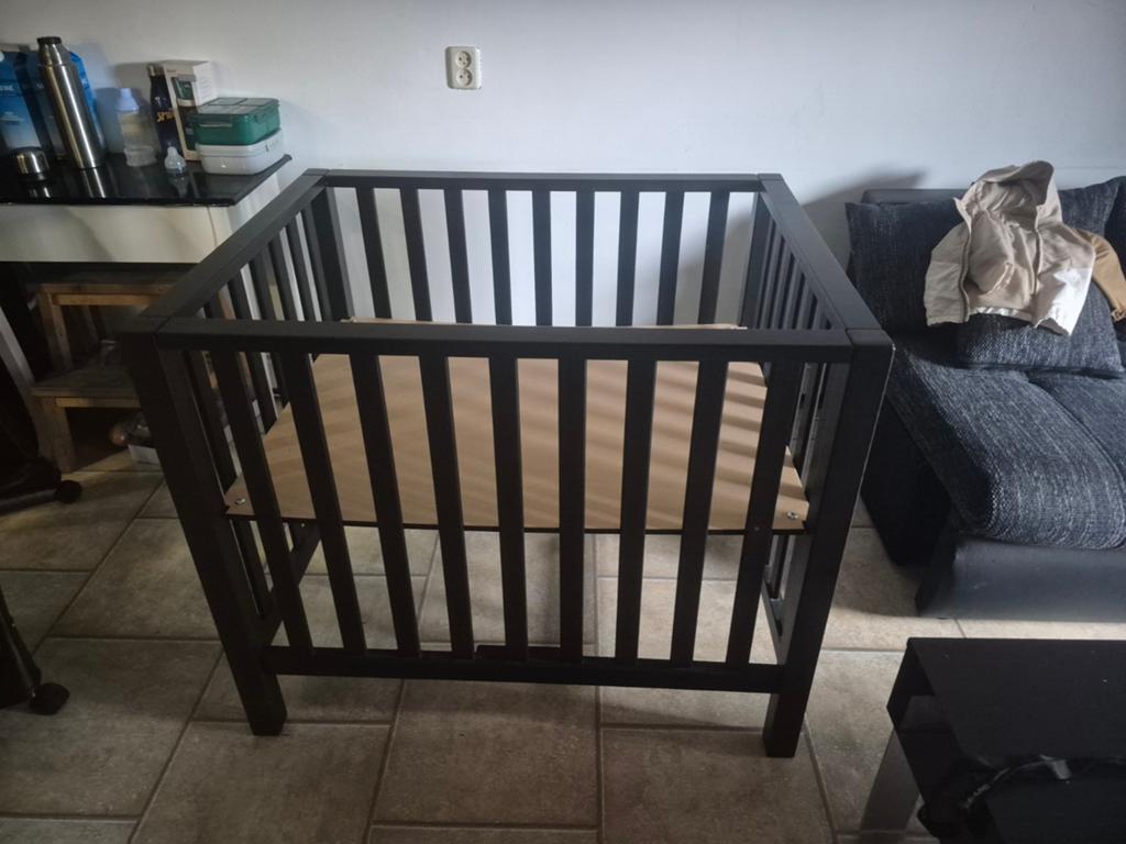 Baby box zwart, Kinderen en Baby's, Boxen, Ophalen, Zo goed als nieuw