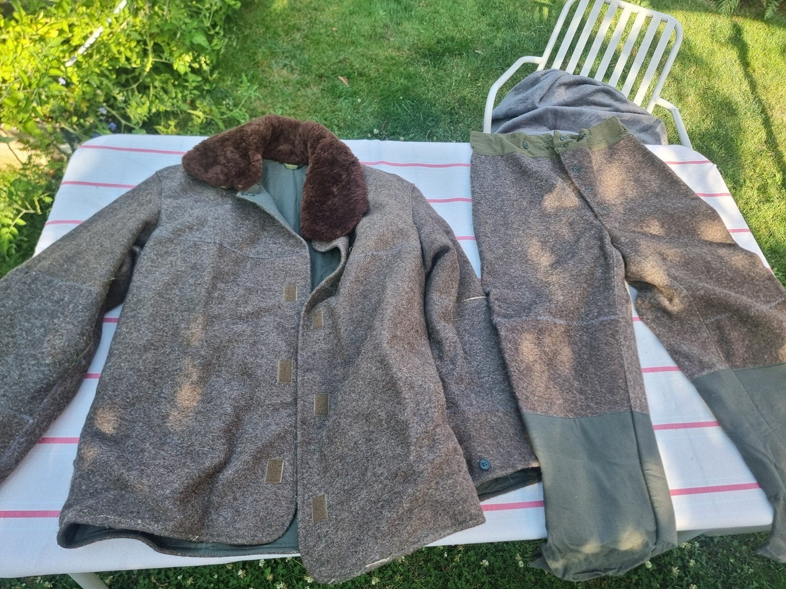DDR Camouflage Winter Binnenjas - Na Oorlogs, Ophalen of Verzenden