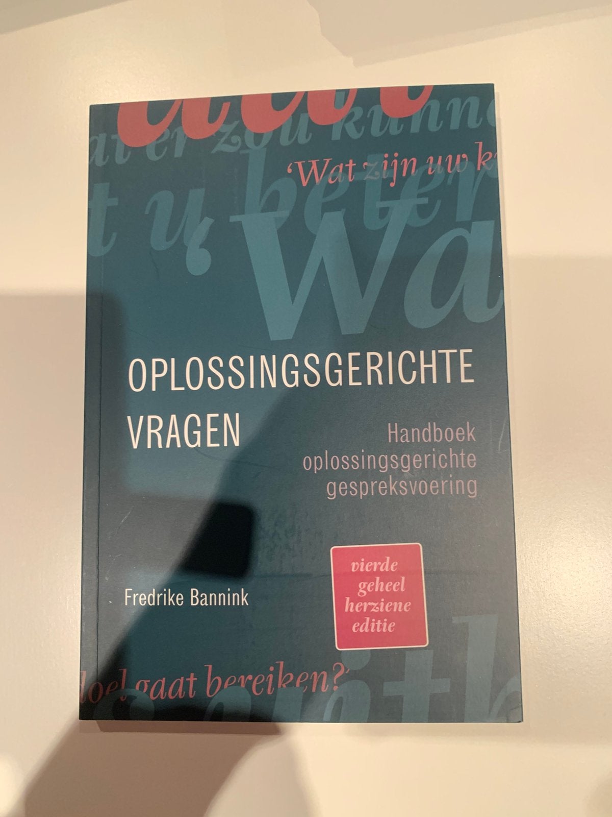 Fredrike Bannink - Oplossingsgerichte vragen, Ophalen of Verzenden, Zo goed als nieuw, Fredrike Bannink