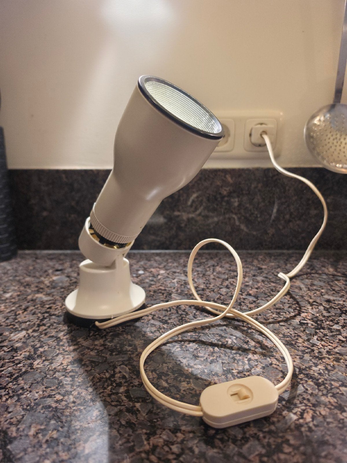Antieke Philips spotlamp - max 150W, Ophalen of Verzenden