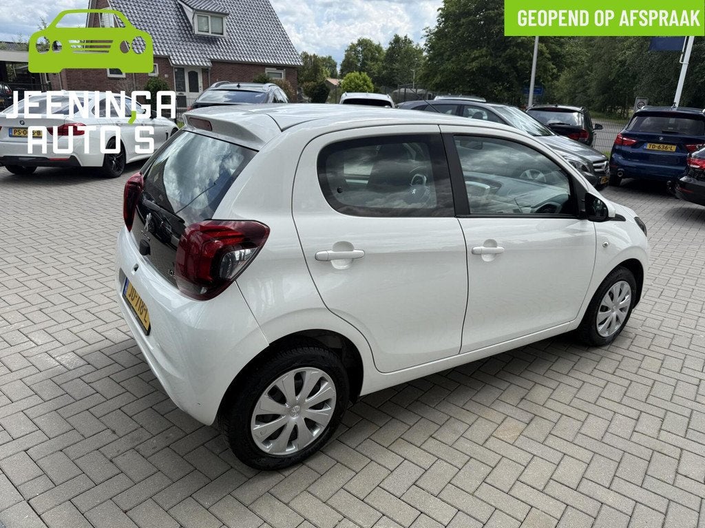 Peugeot 108 1.0 e-VTi Blue Lease|Airco|NAP, Voorwielaandrijving, Stof, Gebruikt, 4 stoelen