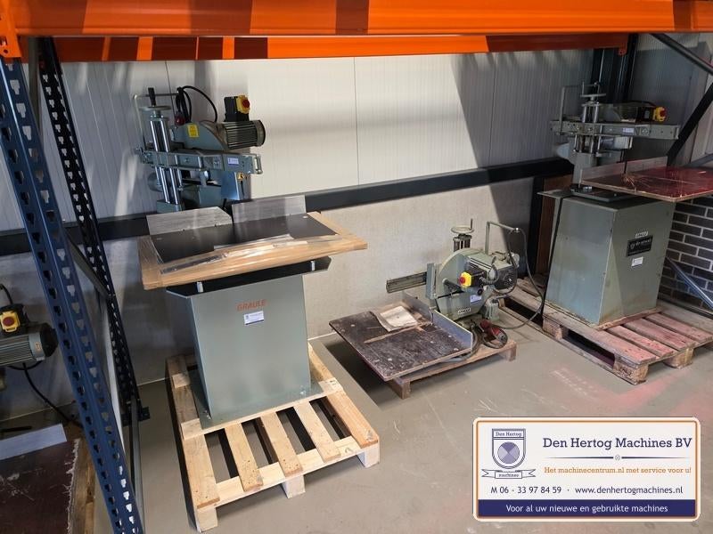Graule zaagmachine cirkelzaag radiaalzaagmachine 135 en 170, Ophalen, 70 mm of meer, Zo goed als nieuw, Afkortzaag
