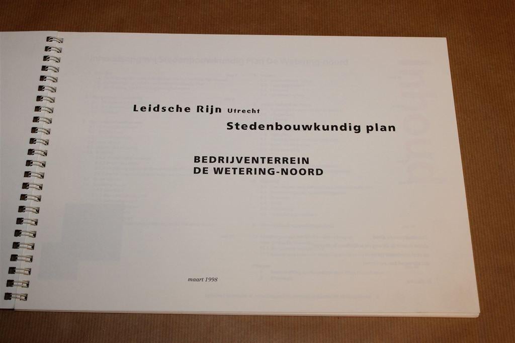 Leidsche Rijn Utrecht — Stedenbouwkundig Plan Wetering-Noord, Ophalen of Verzenden, Gelezen, Architecten