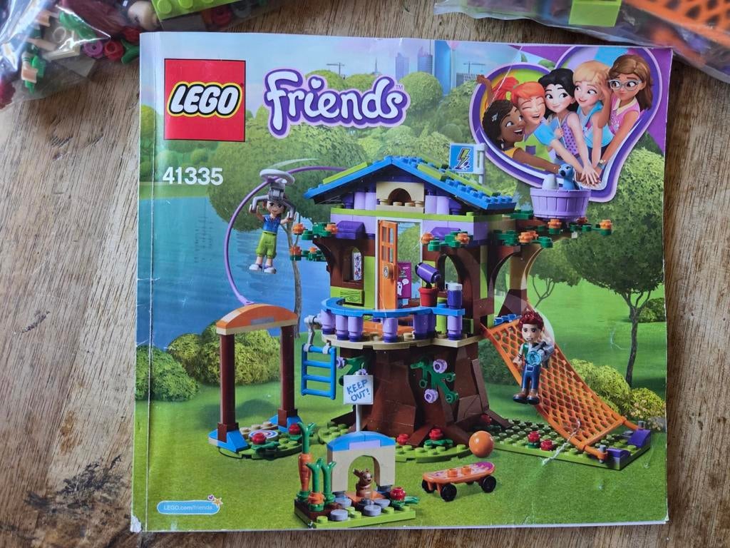 Lego Friends Mia's boomhut 41335, Ophalen of Verzenden, Gebruikt