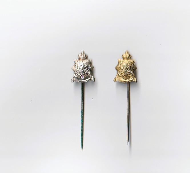 2 militaire speldjes Korps Mariniers, Verzamelen, Ophalen of Verzenden, Gebruikt, Overige onderwerpen, Speldje of Pin