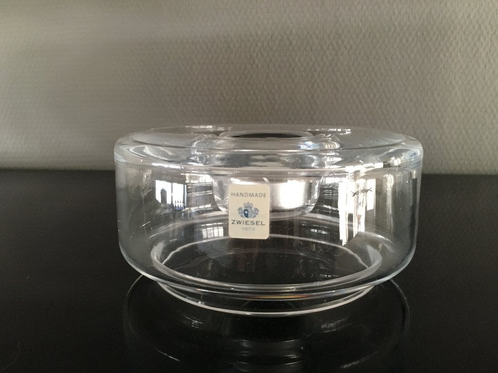 ZWIESEL 1872 JOYCE Crystal Clear theelicht houder of wit, Wit, Waxinelichthouder, Nieuw, Ophalen of Verzenden