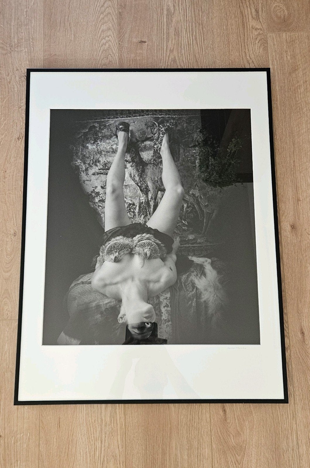 Ingelijste zwart-wit foto van Barbara Mahalia, Ophalen, Foto, Fotografie, Achter glas