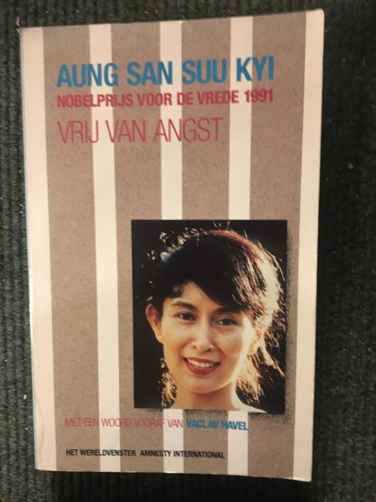 Aung San Suu Kyi, vrij van Angst; door Aung San Suu Kyi, Maatschappij en Samenleving, Ophalen of Verzenden, Wereld, Aung San Suu Kyi