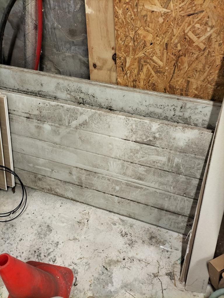 Overheaddeur 437x260, Doe-het-zelf en Verbouw, Deuren en Horren, Ophalen, Gebruikt, Garagedeur, 120 cm of meer