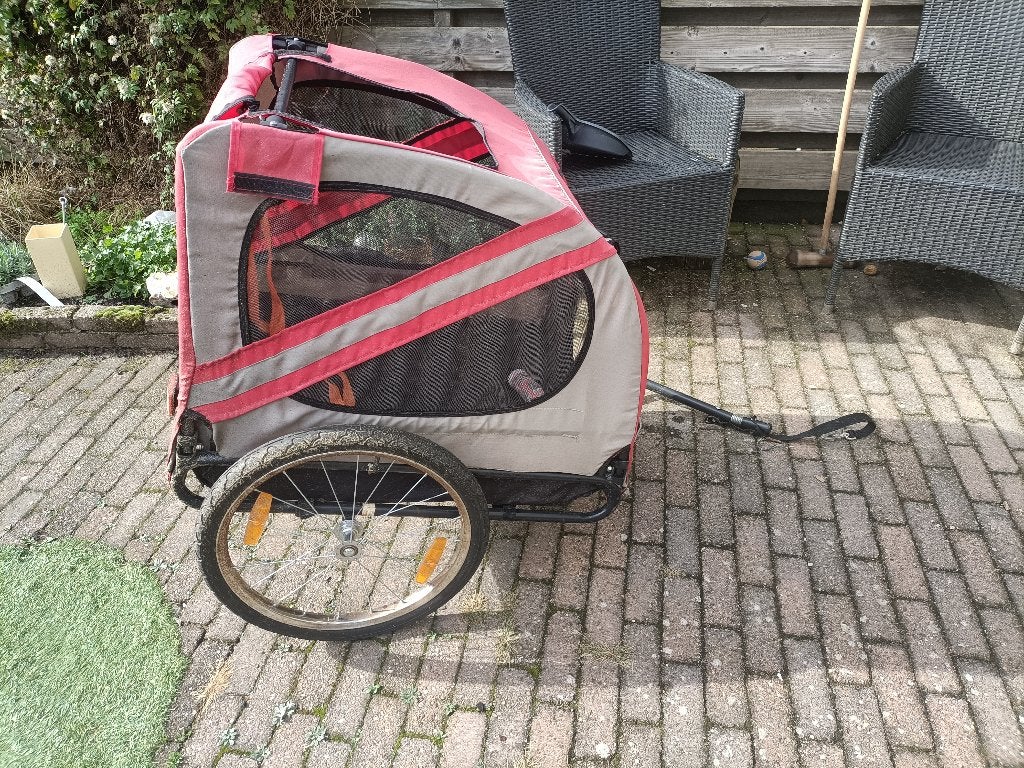 Honden fiets kar, Ophalen, Gebruikt, Opvouwbaar, 20 tot 40 kg