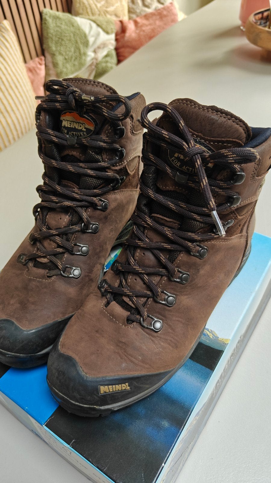 Zeer mooie Meindl Softline Top GTX wandelschoenen – maat 42, Ophalen of Verzenden, Zo goed als nieuw, Schoenen