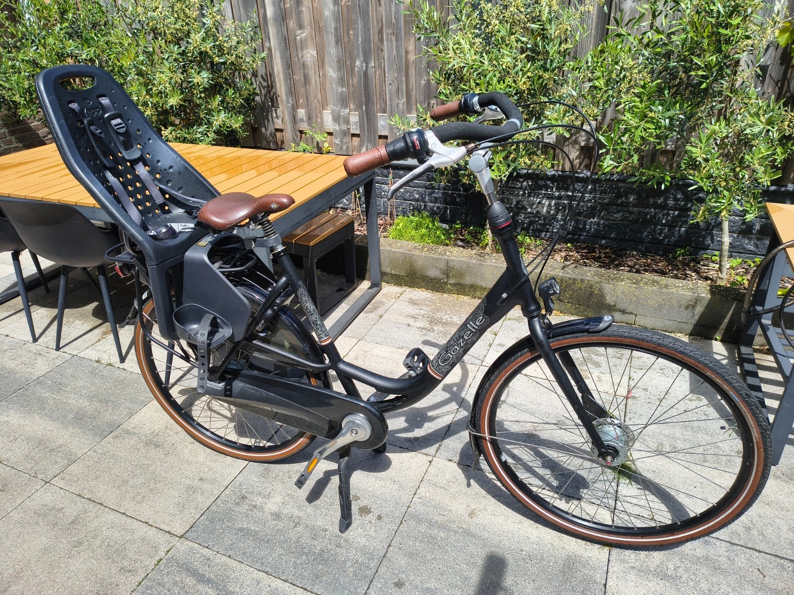 Gazelle Bloom moederfiets 57" evt met Yepp achterzitje, Fietsen en Brommers, Fietsen | Dames | Moederfietsen, Ophalen, Gebruikt