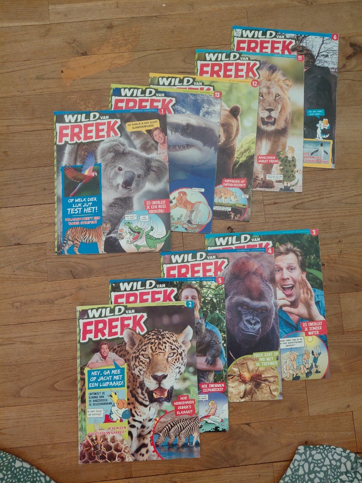 Wild van Freek tijdschriften - diverse edities, Boeken, Tijdschriften en Kranten, Ophalen of Verzenden, Gelezen, Wetenschap en Natuur