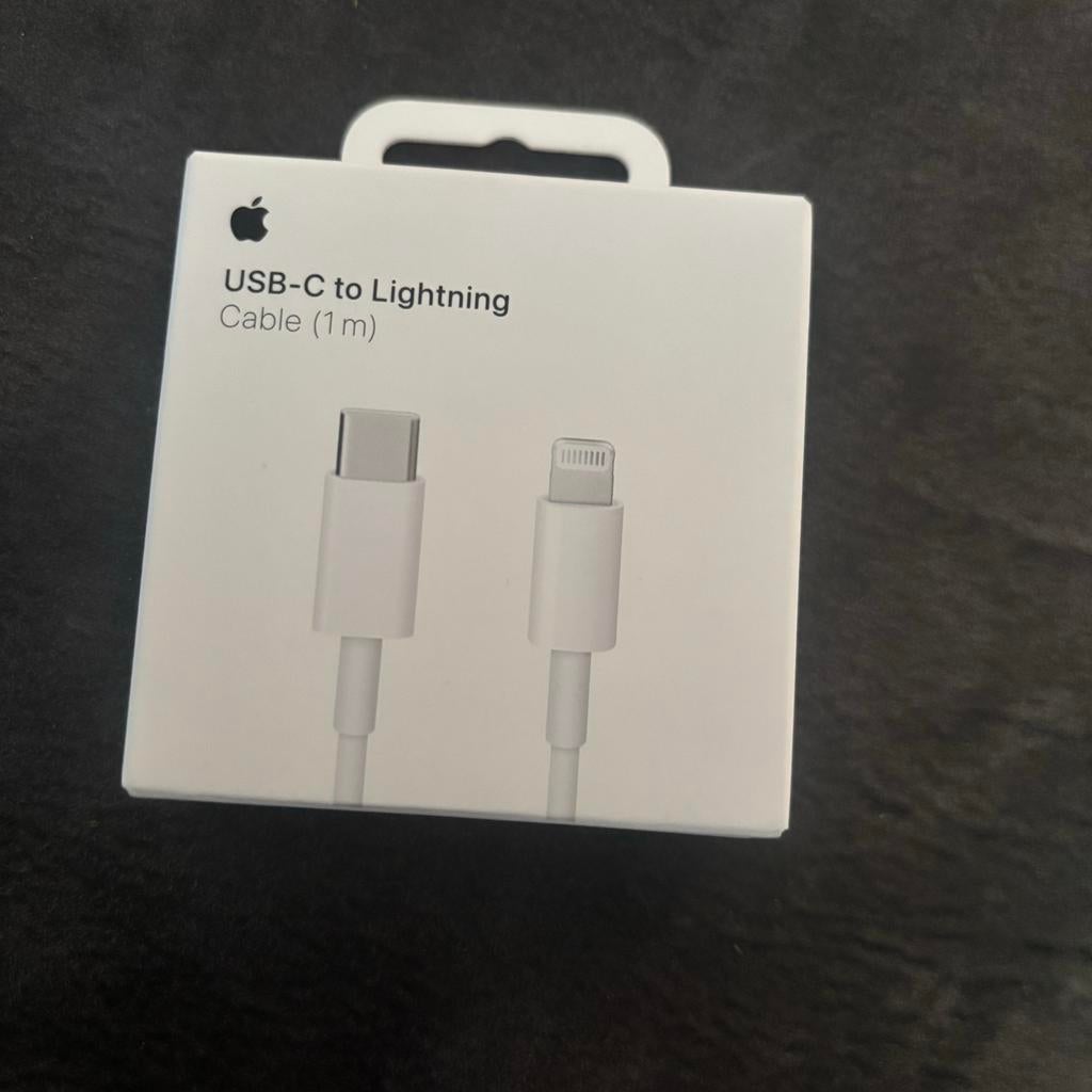 Originele Apple USB-C naar Lightning Kabel (1m), Ophalen, Nieuw, Apple iPhone