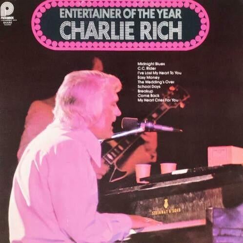 LP. Charlie Rich. Entertainer of the year, Ophalen of Verzenden, Gebruikt, 12 inch, Jazz