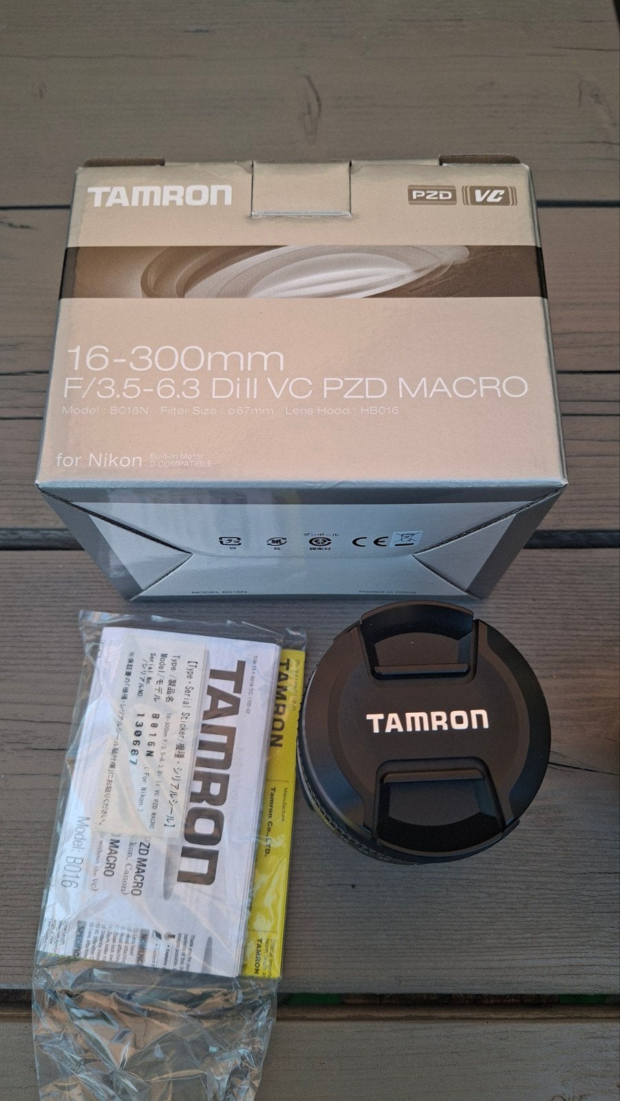 Tamron 16-300mm F/3.5-6.3 DiII VC PZD MACRO lens, Ophalen of Verzenden, Telelens