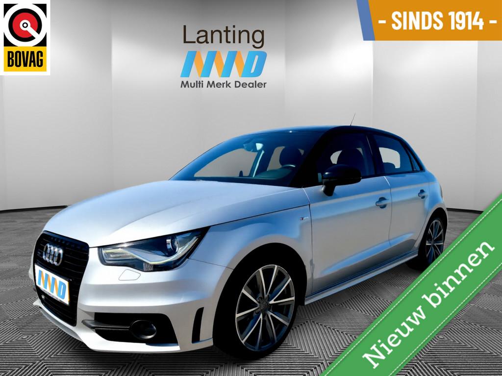Audi A1 Sportback 1.2 TFSI Attraction S-line 5 deurs, Euro 5, 4 cilinders, Met garantie (alle), 4 stoelen