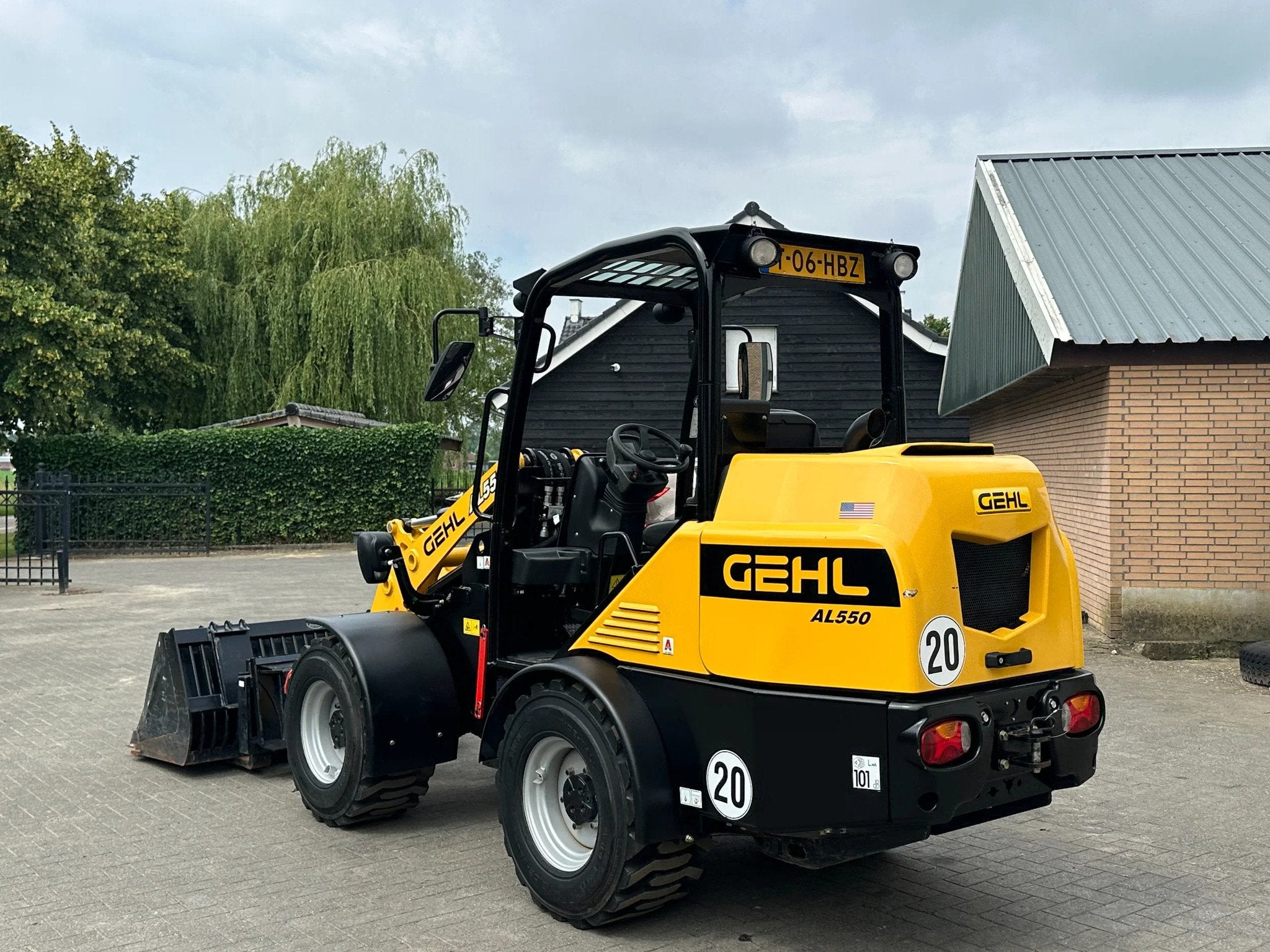 Gehl AL550 (bj 2022), Zakelijke goederen, Machines en Bouw | Kranen en Graafmachines, Wiellader of Shovel