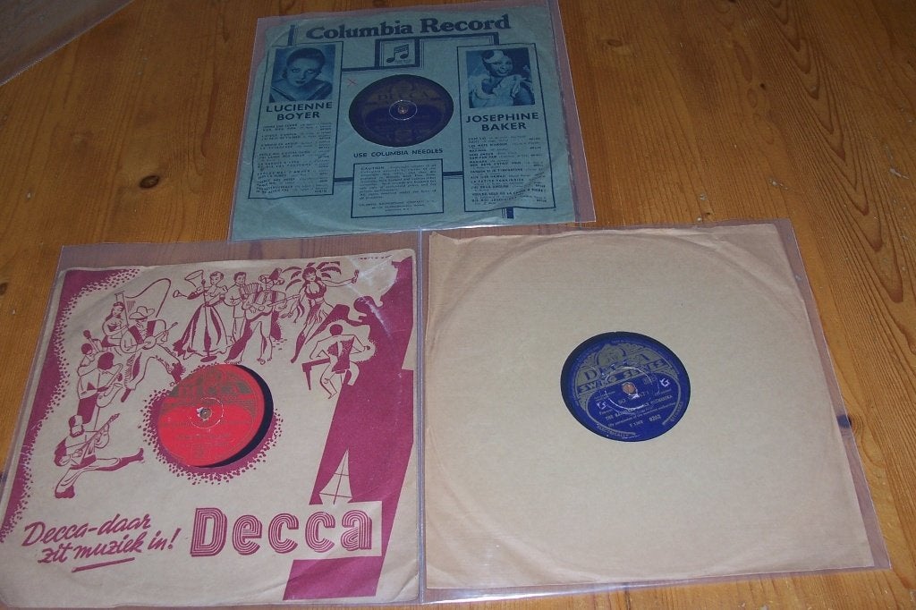78 toeren platen van the ramblers 3 stuks, Ophalen of Verzenden, Gebruikt, 10 inch, Overige typen
