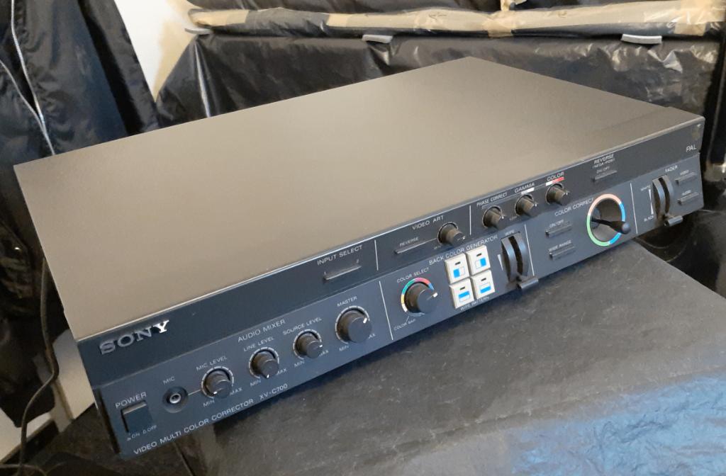 Sony XV-C700 Video Color Corrector, Ophalen, Video