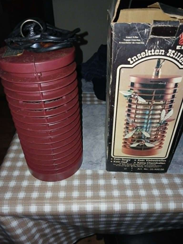vintage Einhell Insektenkiller UV-lamp jaren 70/80, Ophalen of Verzenden