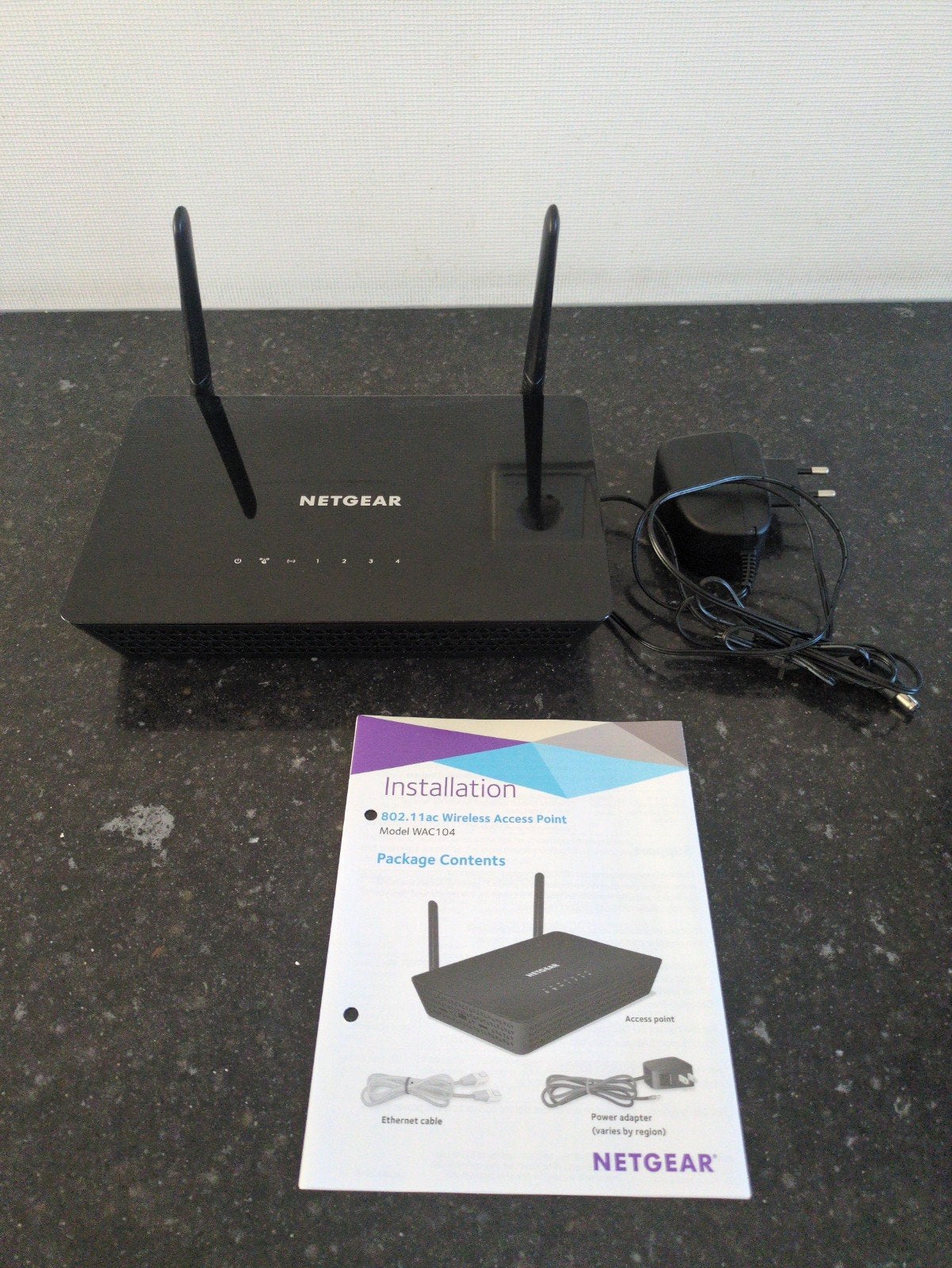 Netgear wireless access point WAC104, Ophalen of Verzenden, Zo goed als nieuw, Router, Netgear