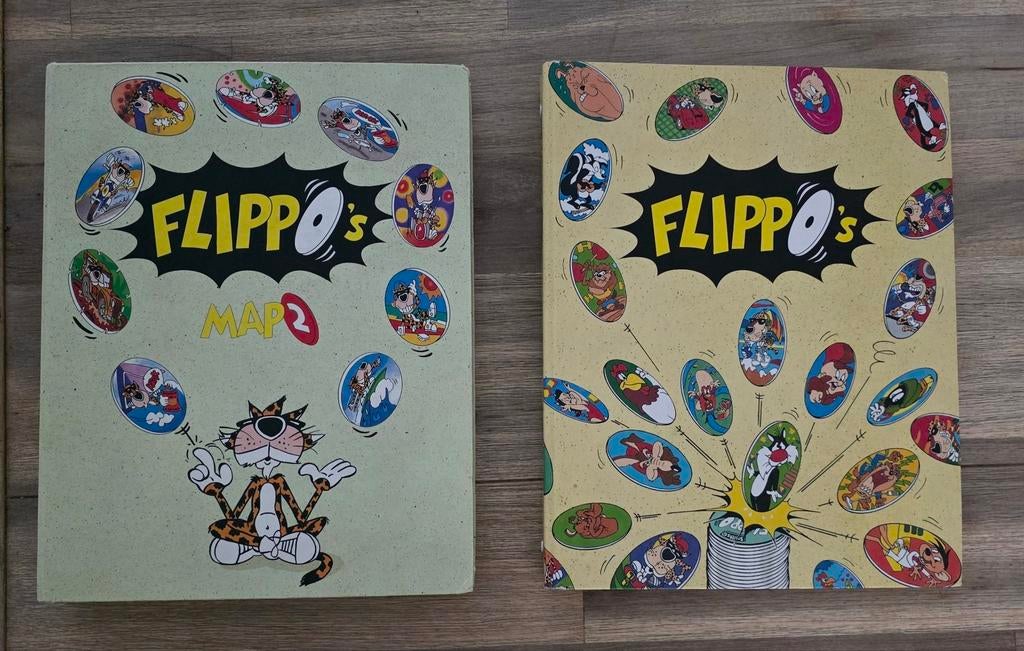 Flippo's map 1 en 2 compleet, Verzamelen, Ophalen of Verzenden