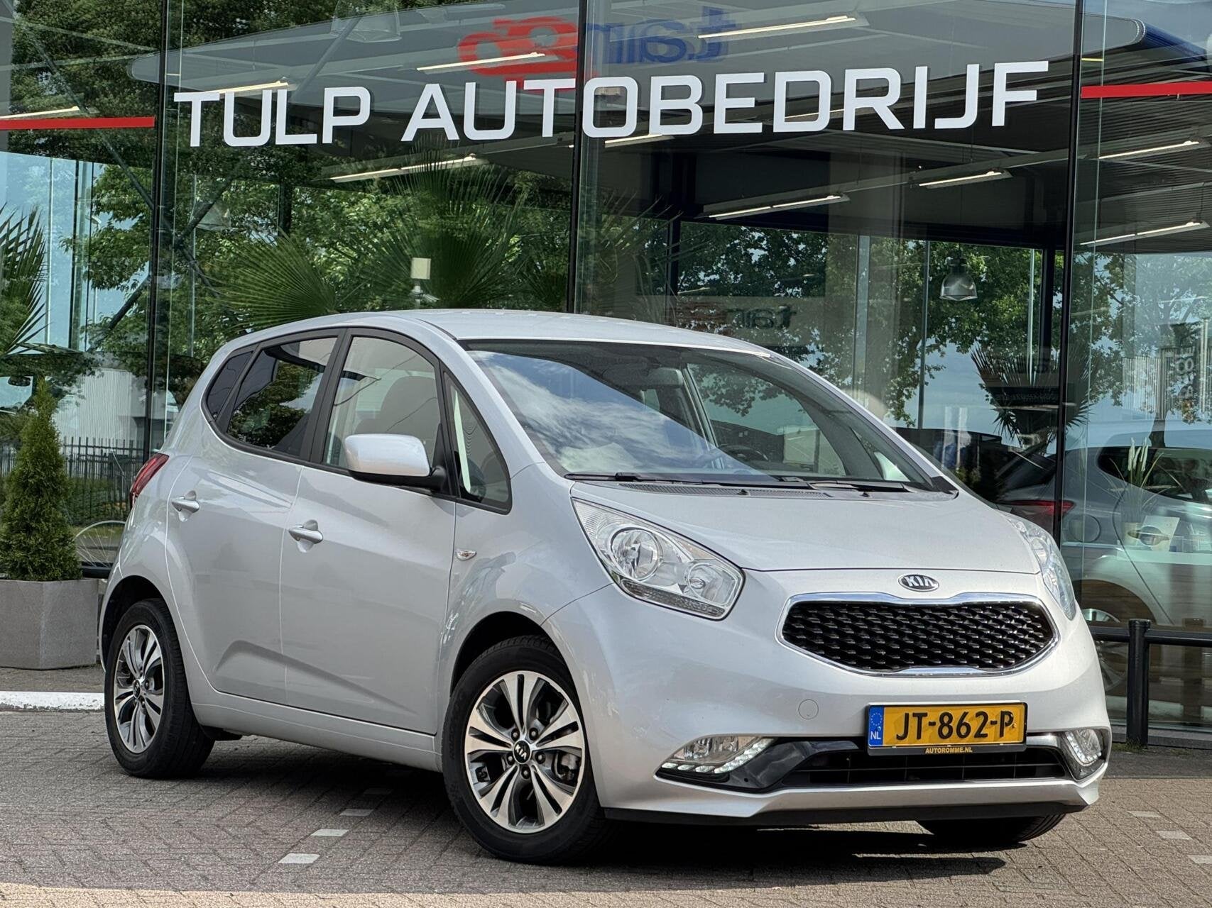 Kia Venga 1.4 CVVT DynamicPLusLine 2016 Navi Top staat, Auto's, Gebruikt, 4 cilinders, 1396 cc, 1153 kg