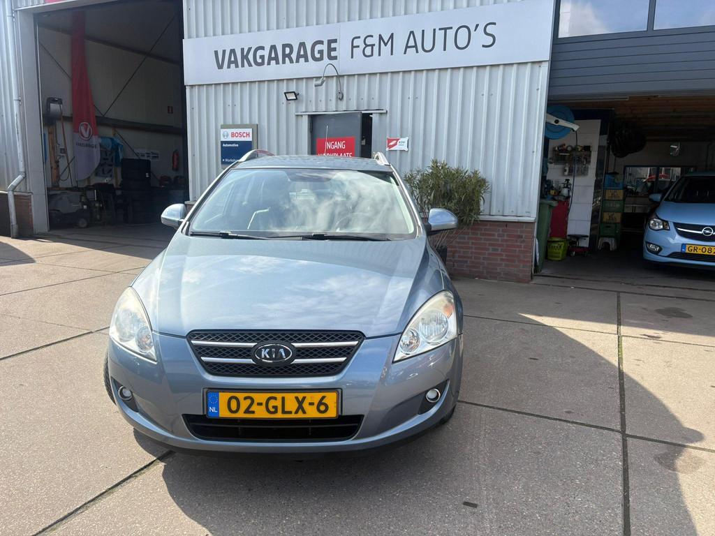 Kia cee'd Sporty Wagon 2.0 X-clusive Automaat, Clima, stoelv, Auto's, Kia, Gebruikt, Blauw, 550 kg, Euro 4