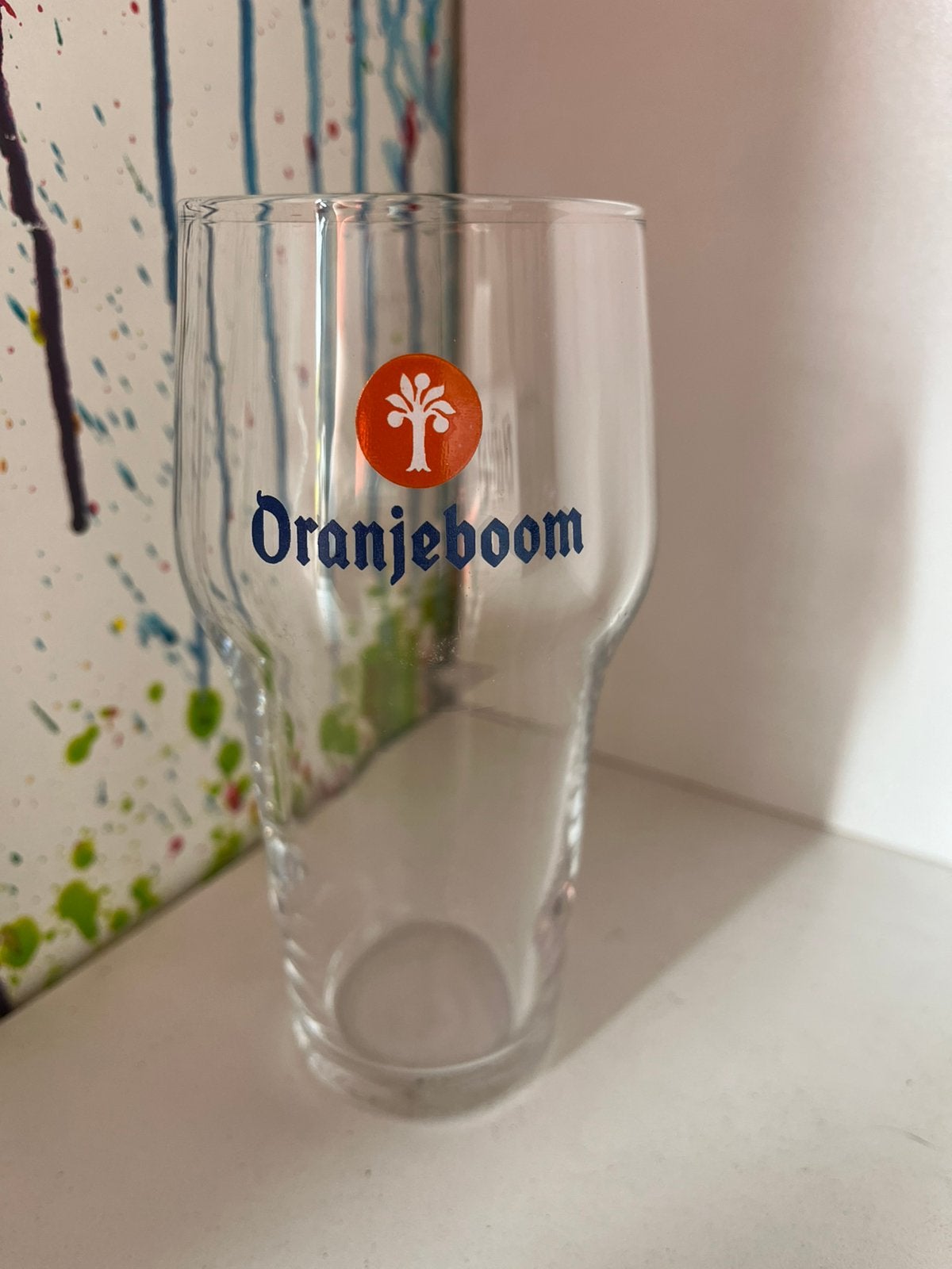 Oranjeboom bierglazen set van 6 glazen, Ophalen of Verzenden, Nieuw, Glas of Glazen, Oranjeboom